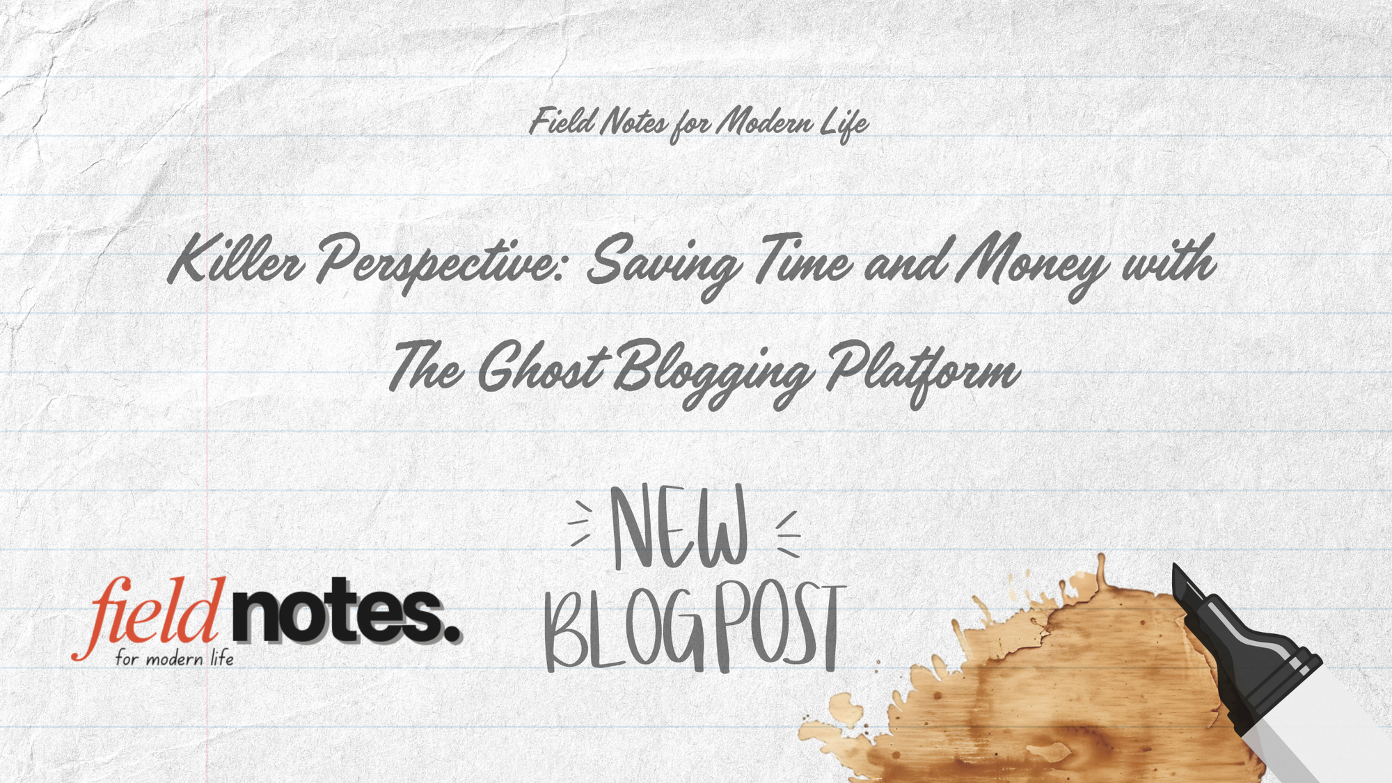 A guide to efficient blogging 